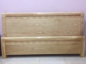 Giường ngủ gỗ Sồi giá rẻ 3