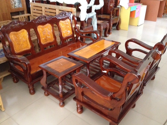 Bộ Salon gỗ Mã Lai 2
