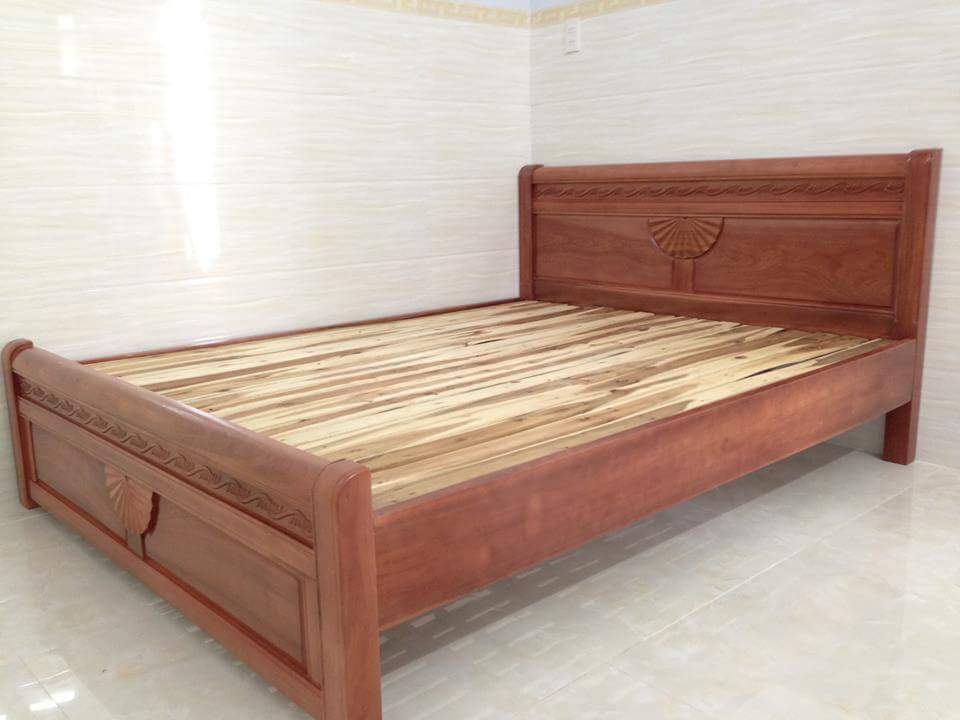 Giường ngủ gỗ Xoan Bắc